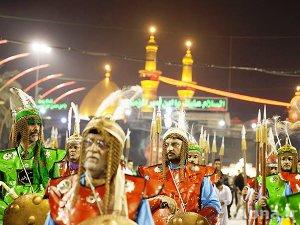 بالصور / التشابيه الحسينية مابين الحرمين الشريفين