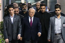 Amano est arrivé à Téhéran
