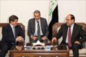 Treffen zwischen Al-Maliki und Davutoghlu