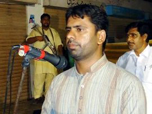 جعفریہ اسٹوڈنٹس آرگنائزیشن کے صدر نے رپورٹ پپیش کی