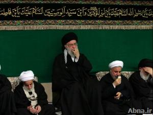 بالصور / مجلس عزاء الإمام الحسين (ع) بحضور «الإمام الخامنئي»