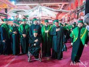 بالصور / مواكب السادة الخدم بكربلاء المقدسة تحيي ليلة العاشر من محرم
