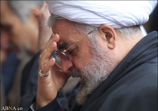 İran Cumhurbaşkanı Ruhani Aşura Günü Öğlen Namazını Kıldırdı / Foto