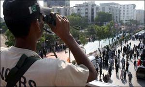 عاشورہ پر ملک بھر میں سیکیورٹی کے غیر معمولی اقدامات