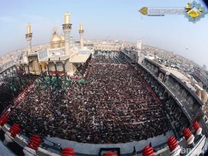بالصور / مراسم يوم عاشوراء في حرم الإمامين الجوادين (ع)