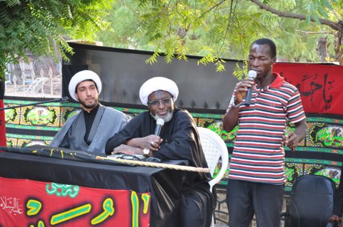 A Christian Converted to Islam during the Ashura Gathering in Kano (Images)