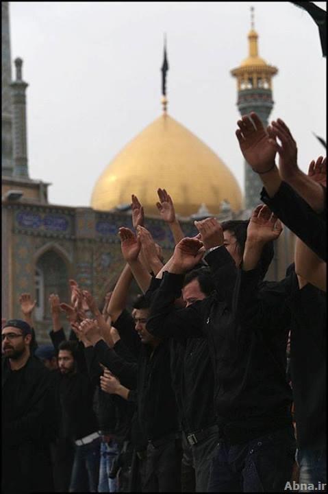 Ashura mourning procession in Qom - Iran (Images)