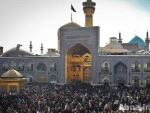 مأتم عزاء الإمام السجاد (ع) في حرم الإمام الرضا (ع)