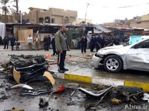 اصابة 12 شخصاً بانفجار سيارة مفخخة استهدف سوقاً شعبية في صلاح الدين