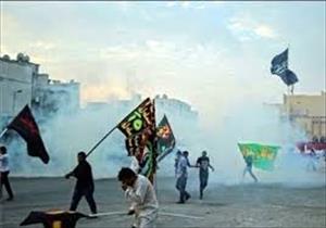 بحرینی مظاہرین پر آل خلیفہ کے کارندوں کا تشدد