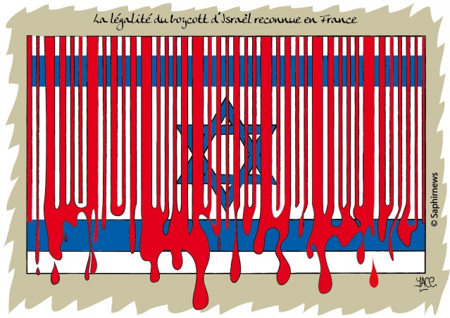 La légalité du boycott d’Israël reconnue en France