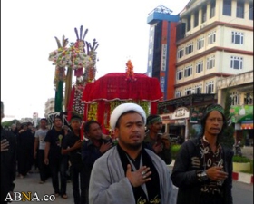 Myanmar'da Aşura Merasimi / Foto