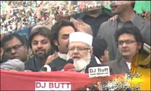نیٹو سپلائی سے پاکستان اور افغانستان تباہی کے کنارے پر پہنچے،لیاقت بلوچ   	