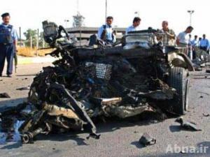 انفجار سيارة مفخخة غرب الرمادي