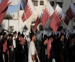آل خليفہ حکومت کي سرنگوني تک مظاہرے جاري رکھنے کا عزم