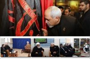 وزیر خارجہ محمد جواد ظریف کی مراجع عظام سے ملاقات