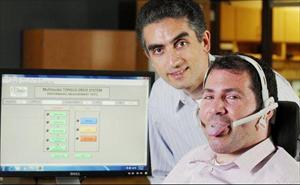 Iranian researcher designs tongue piercing-controlled wheelchair