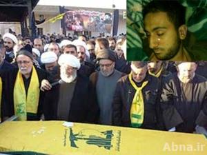 بالصور / تشييع الشهيد اللبناني «علي الحاج حسن» في "حوش النبي"