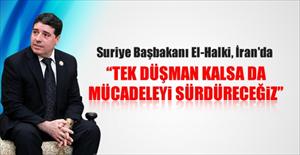 Suriye Başbakanı El-Halki, İran'da