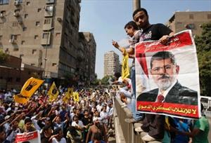 Pro-Mursi Protesters Get Rare Access to Tahrir Square
