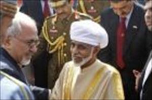 Treffen des iranischen Außenministers mit dem König von
