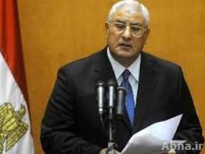 الرئيس المصري المؤقت يتسلم مسودة الدستور تمهيدا للدعوة من أجل الاستفتاء عليه