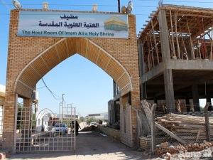 مشروع حسينية العبتة العلوية لخدمة الزائرين في أربعينية الامام الحسين (ع)