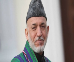 افغانستان کے صدر حامد کرزئي کا دورہ تہران