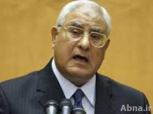 منصور يدعو المصريين للتصويت في الاستفتاء على مشروع تعديل الدستور في يومي 14 و15 يناير