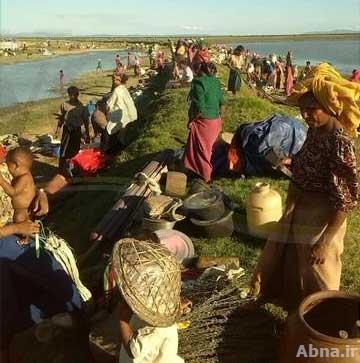 ေပါက္တာ ဘဂၤါလီ ဒုကၡသည္စခန္း မီးေလာင္မႈ အိမ္ေထာင္စု သုံးရာနီးပါး အိုးအိမ္မဲ့