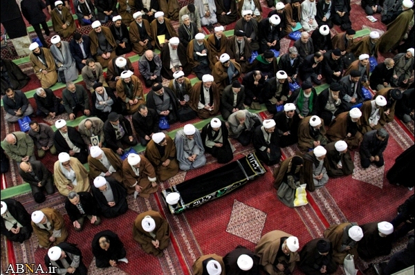 Image / Funeral ceremony of senior Shia cleric Sheikh Ali Marvi in Mashhad