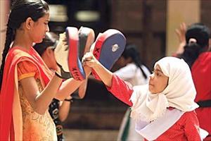 Martial Arts Attract Indian Muslim Girls