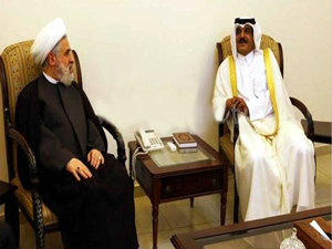 سفیر قطر کی حزب اللہ کے نائب سربراہ سے ملاقات
