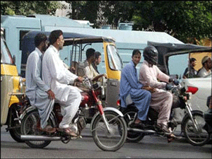 چہلم کے موقع پر سندھ کے 4 شہروں میں ڈبل سواری پر پابندی کافیصلہ   	