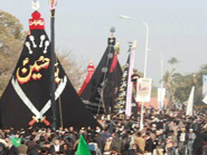 راولپنڈی، تمام تر رکاوٹوں کے باوجود جلوس اربعین حسینی (ع) برآمد، ہزاروں عزادار شریک
