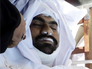 شہید مظہر حسین کے جلوس جنازہ کی تصویری جھلکیاں