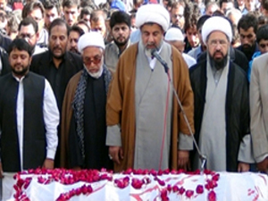 کراچی، ایم ڈبلیو ایم کے شہید بلدیاتی امیدواروں کی نماز جنازہ ادا کر دی گئی