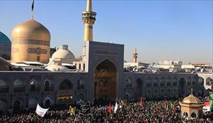 مشھد الرضا میں ۳۰ لاکھ زائرین کا عظیم اجتماع