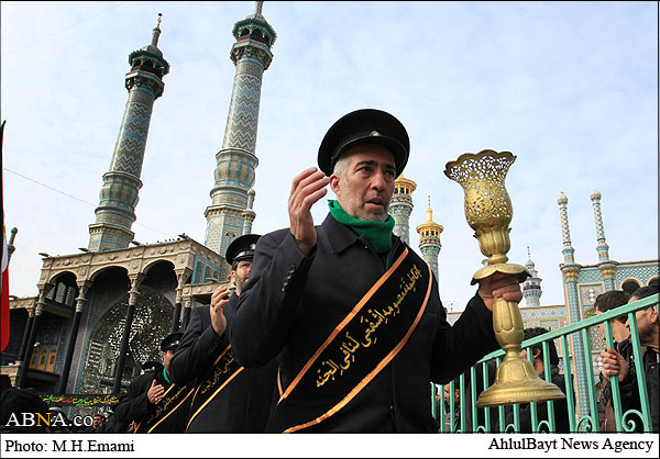 Das Ritual "Khotbe khani" im Schrein von Hazrat Masuma in Qom