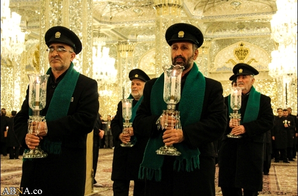 Das Ritual "Khotbe khani" im Schrein von Imam Reza (a.s)