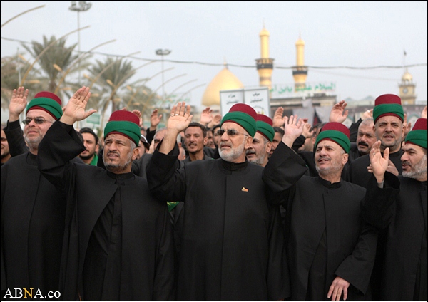 Trauerzeremonie für Imam Reza in Karbala