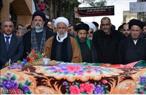 ضاحیہ دھماکے میں شہید ہوئی دو خواتین کا جلوس جنازہ+ تصاویر