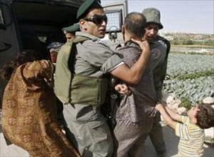 صہیونی فوج نے فلسطین کے ایک عالم دین اور تین عام آدمیوں کو اغوا کر لیا