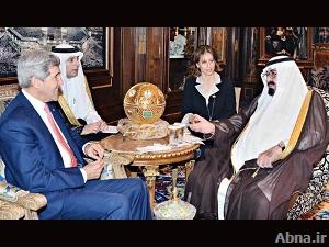 العاهل السعودي يستقبل «كيري»