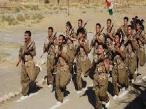 عراق: کرد "پیشمرگ فورسز" کی داعش کے خلاف جنگ کےلئے تیاری