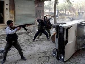 شام: داعش اور دوسرے دہشت گردوں کے درمیان گھمسان کی لڑائی
