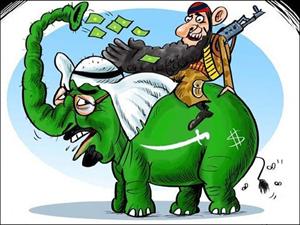کارٹون: سعودی حکومت تباہ ہونیوالی ہے