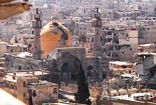 سیدہ سکینہ(س) کے حرم مطہر کو دہشت گردوں سے آزاد کرالیا گیا