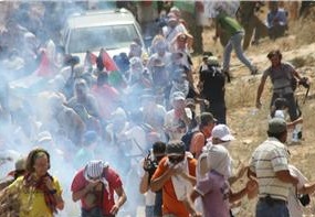 Several protesters wounded in Israeli forces attack on W. Bank marches
