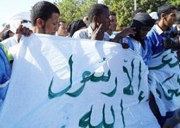 Thousands of Mauritanian Muslims Take To the Streets